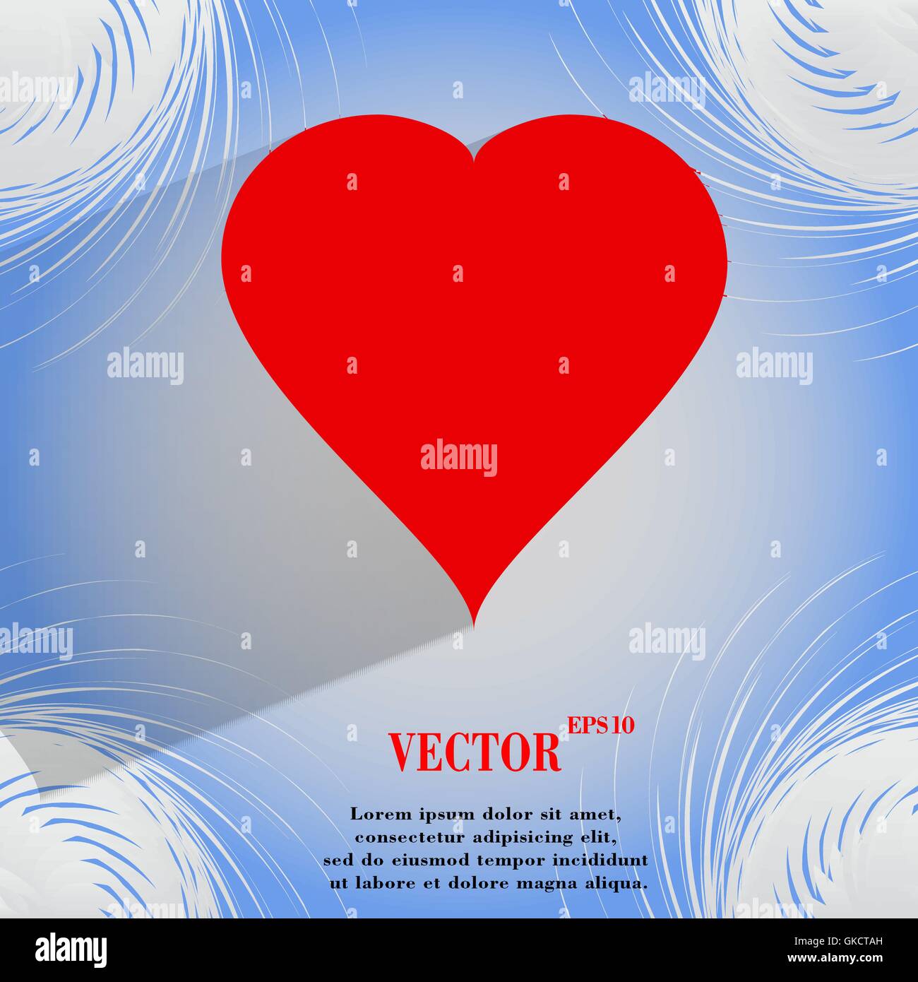 Red heart web icon Stock Vector Images - Alamy