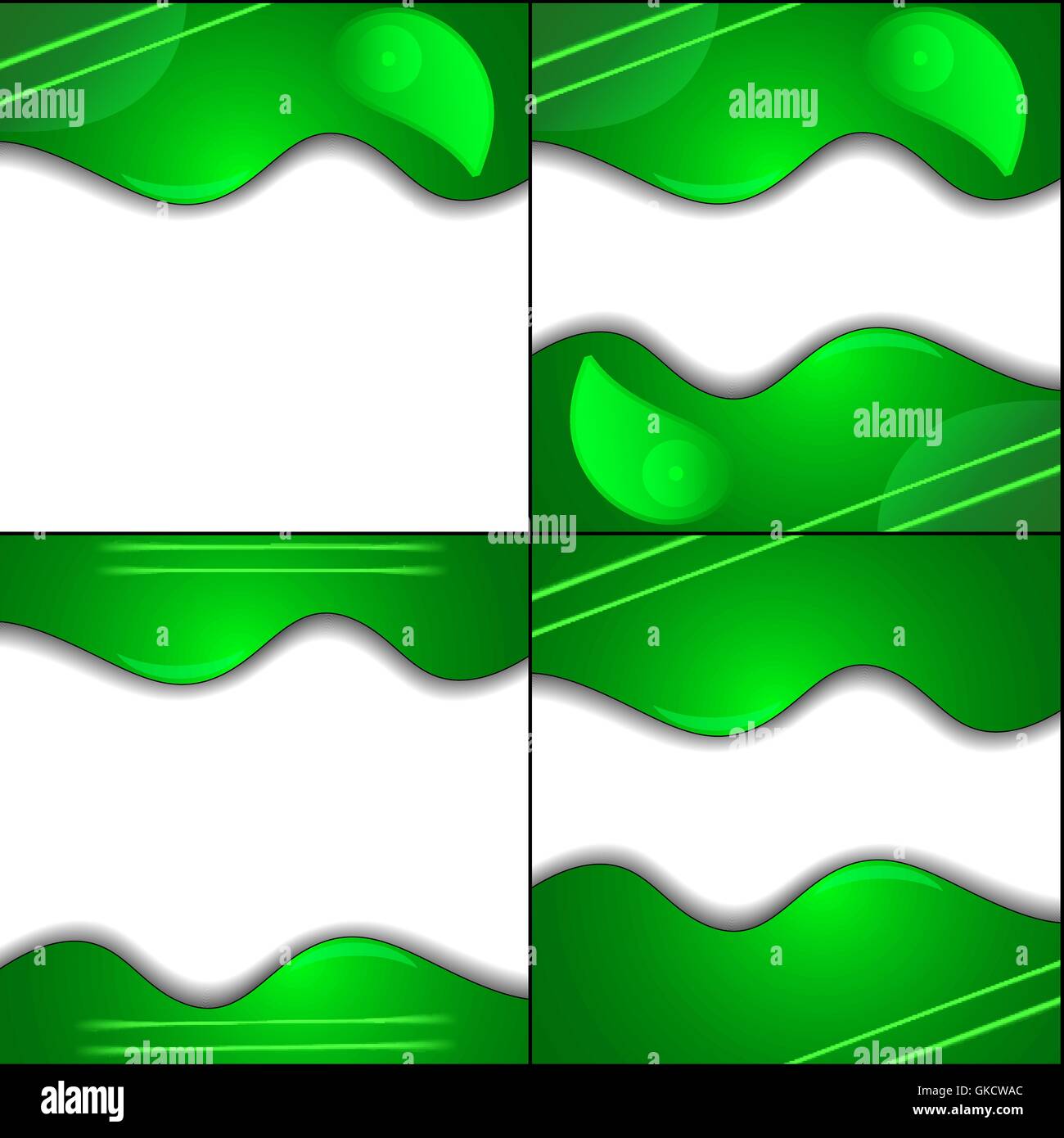 Set Green cloth texture background with place for your text Stock ...