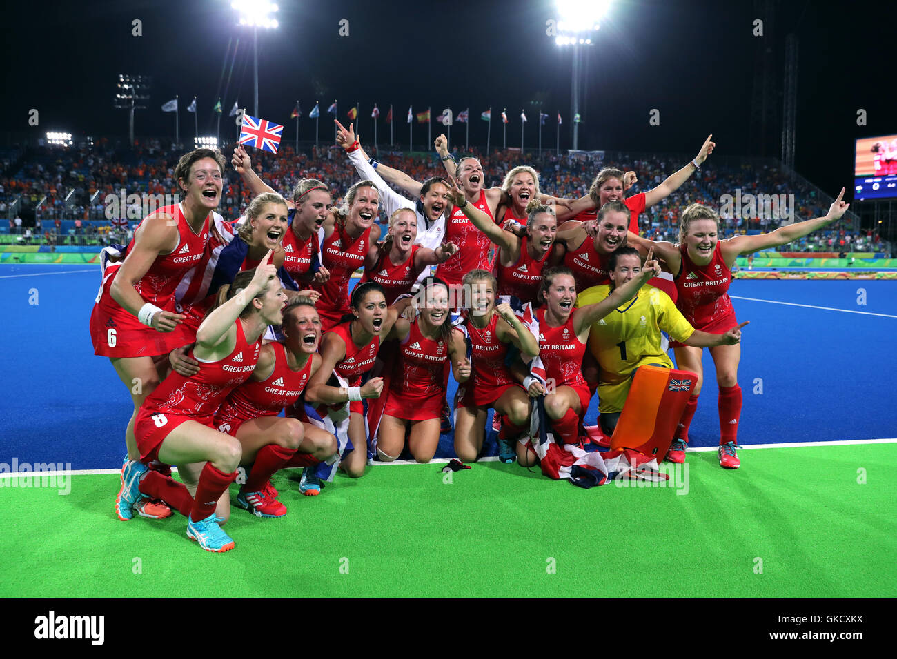 Great Britain Have Won A Gold Medal In The Women's Hockey Following The ...