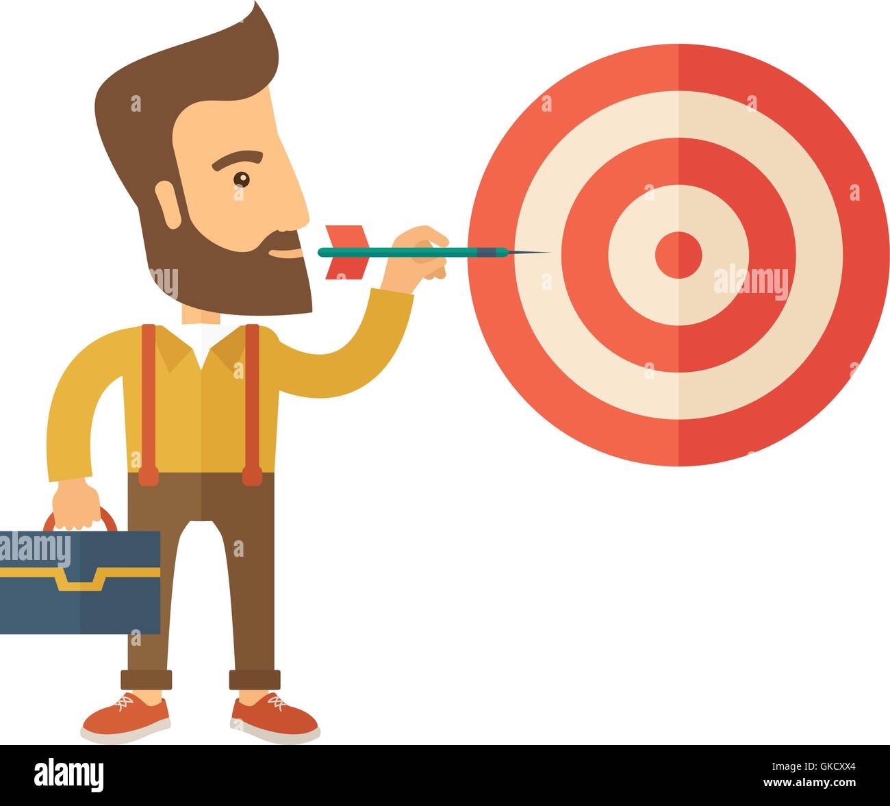 Working man Stock Vector Images Alamy