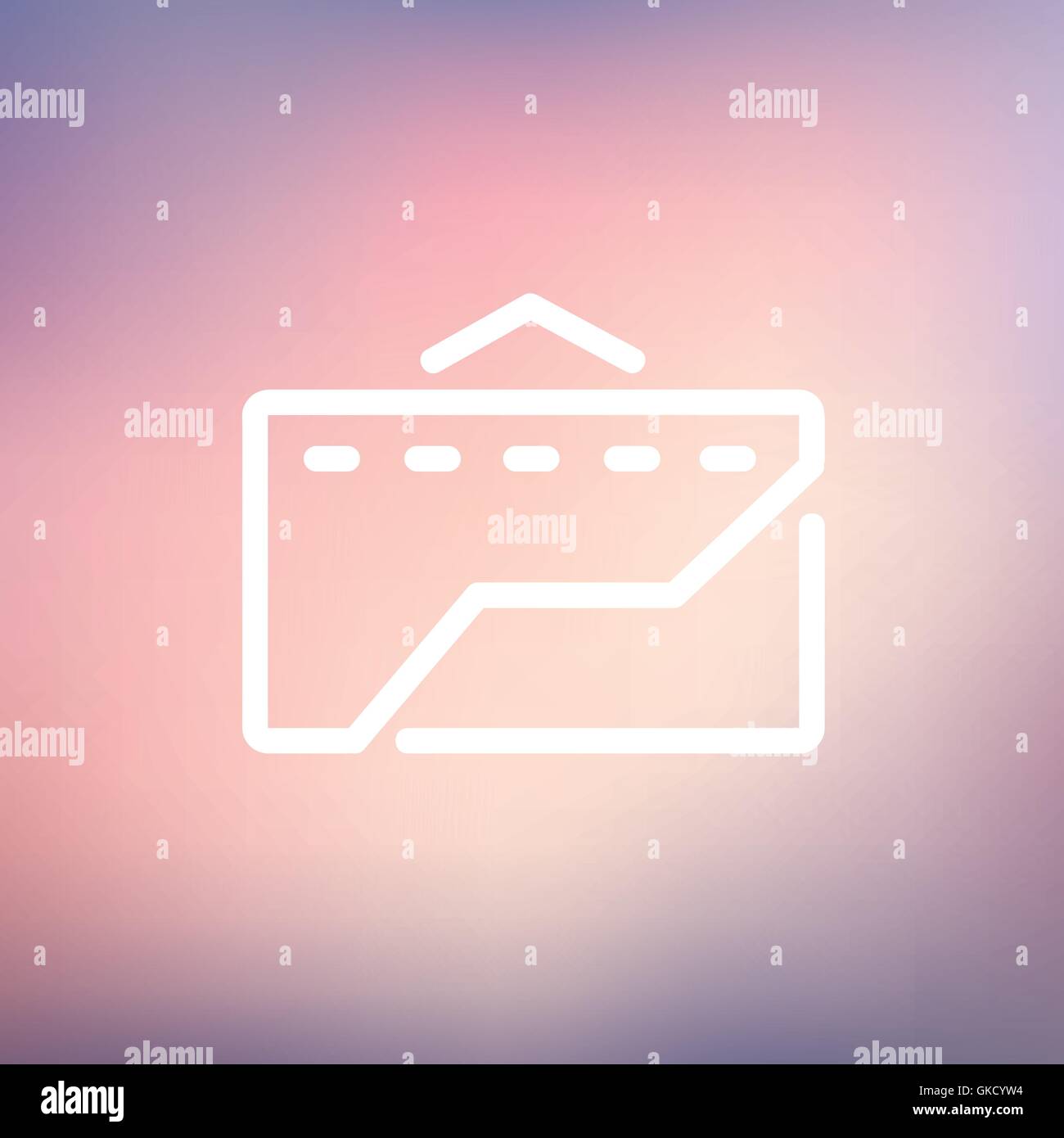 Factory thin line icon Stock Vector Image & Art - Alamy