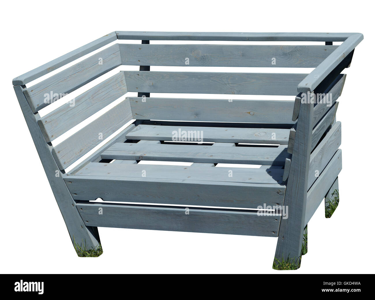 Curved bench Cut Out Stock Images & Pictures Alamy