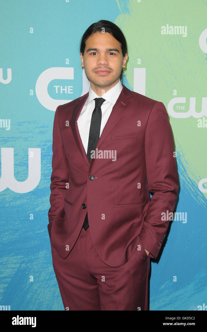 The CW Network's 2016 Upfront - Red Carpet Arrivals  Featuring: Carlos Valdes Where: New York, New York, United States When: 19 May 2016 Stock Photo