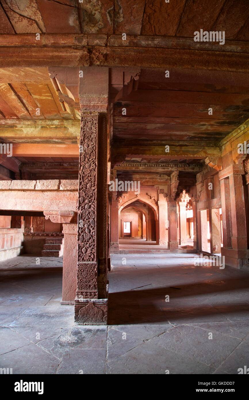 Fatehpur Sikri, UNESCO World Heritage SIte, Uttar Pradesh, India, Asia, Stock Photo
