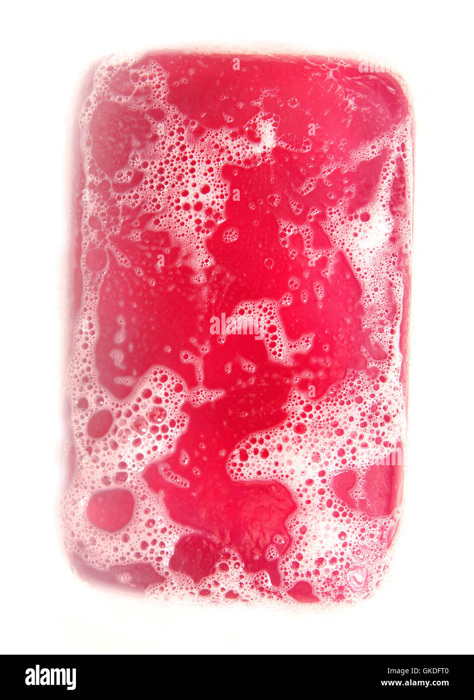 wash foam illustration Stock Photo