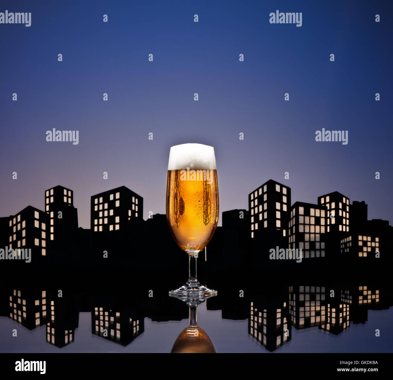 restaurant blue bar Stock Photo Alamy