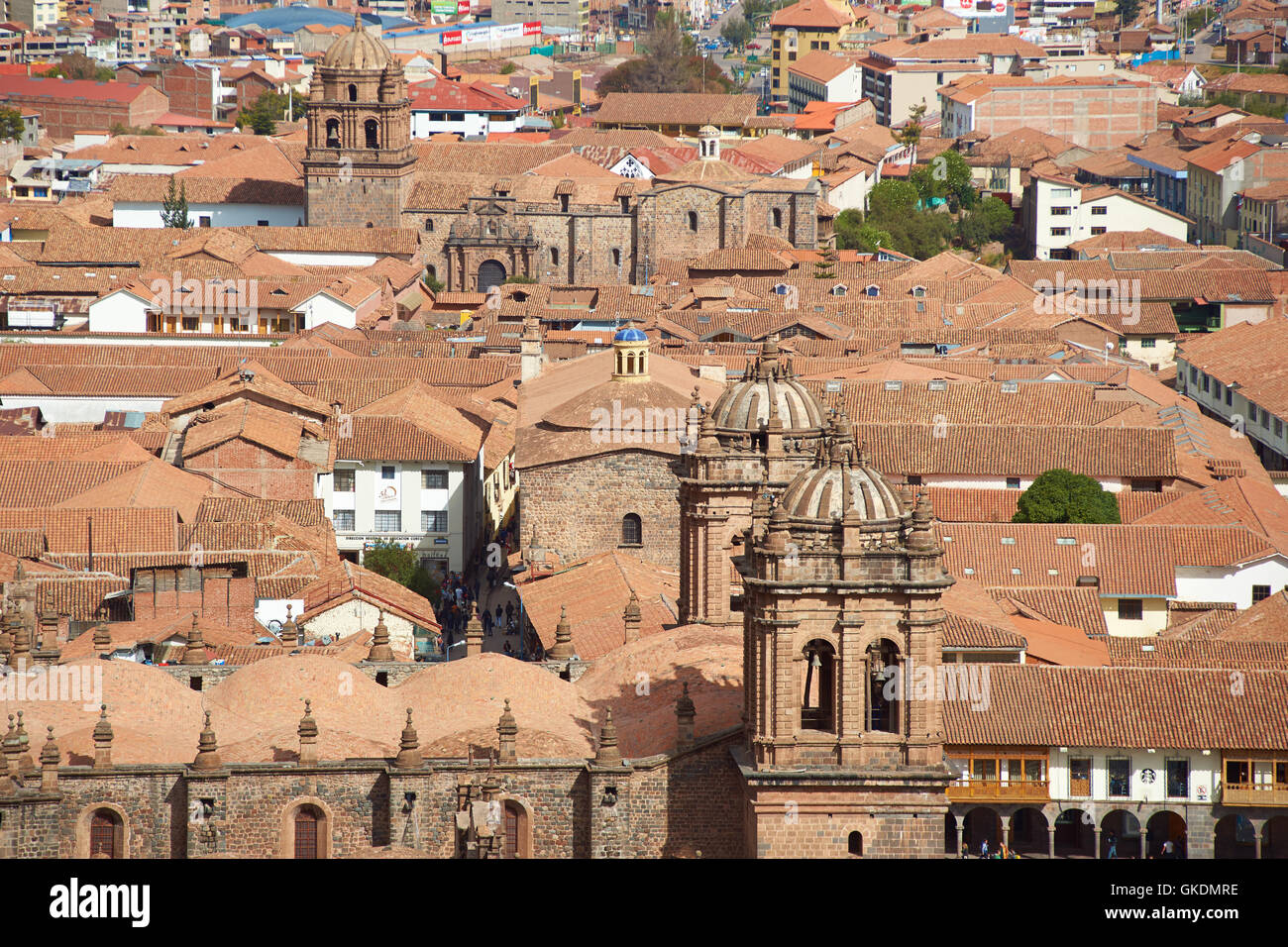Cusco Cathedral Stock Photo