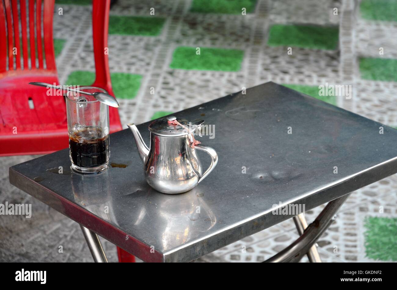 tea in Saigon Vietnam Stock Photo - Alamy