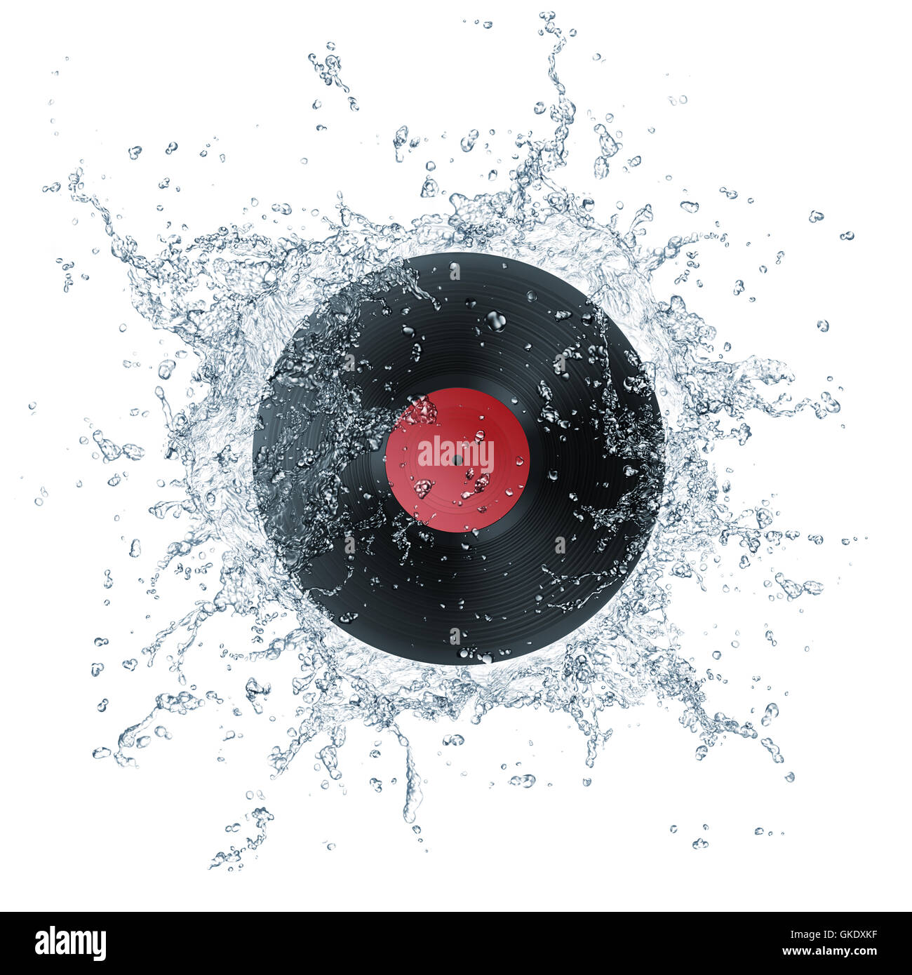 Record in Water Stock Photo