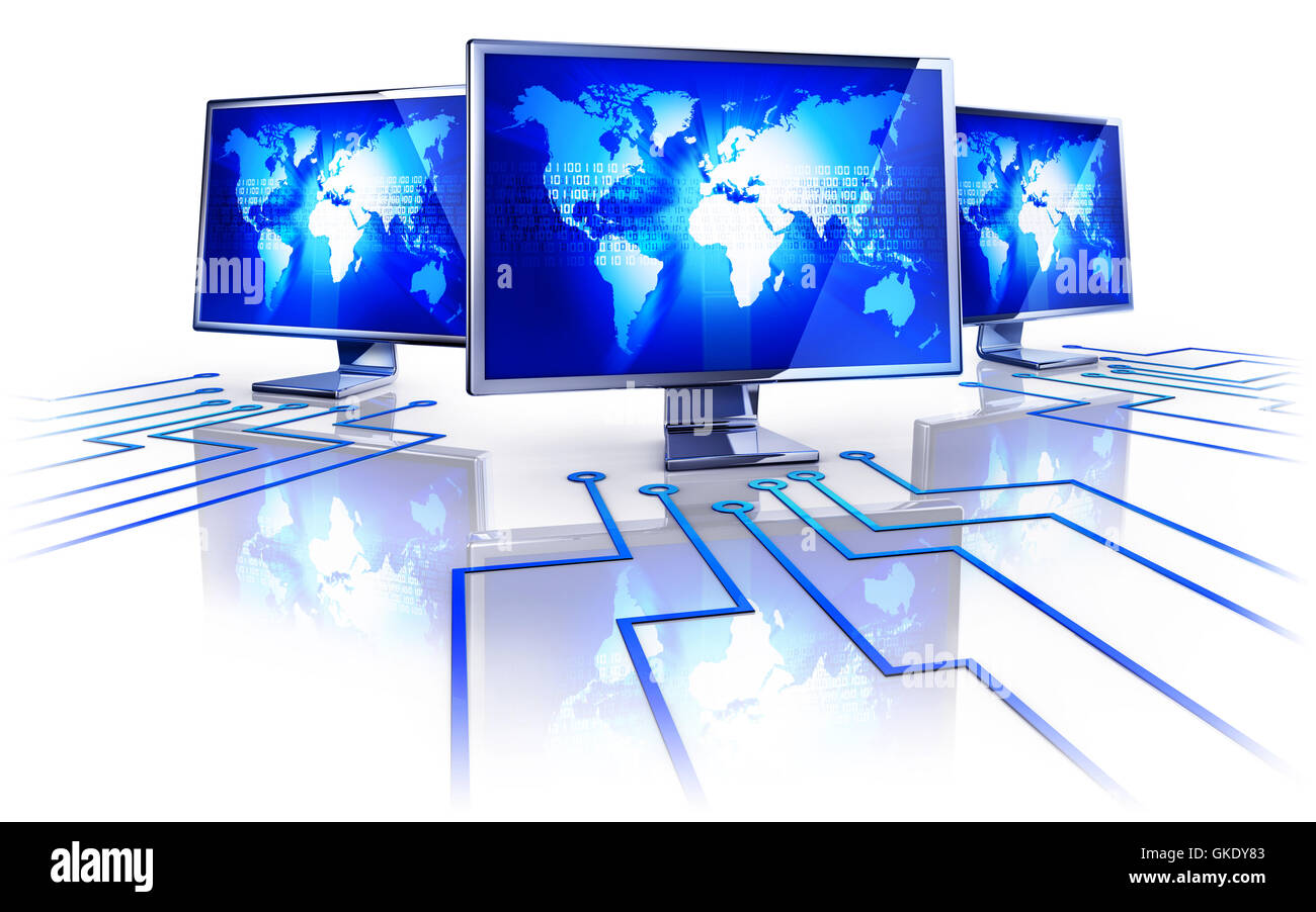 Network monitor hi-res stock photography and images - Alamy