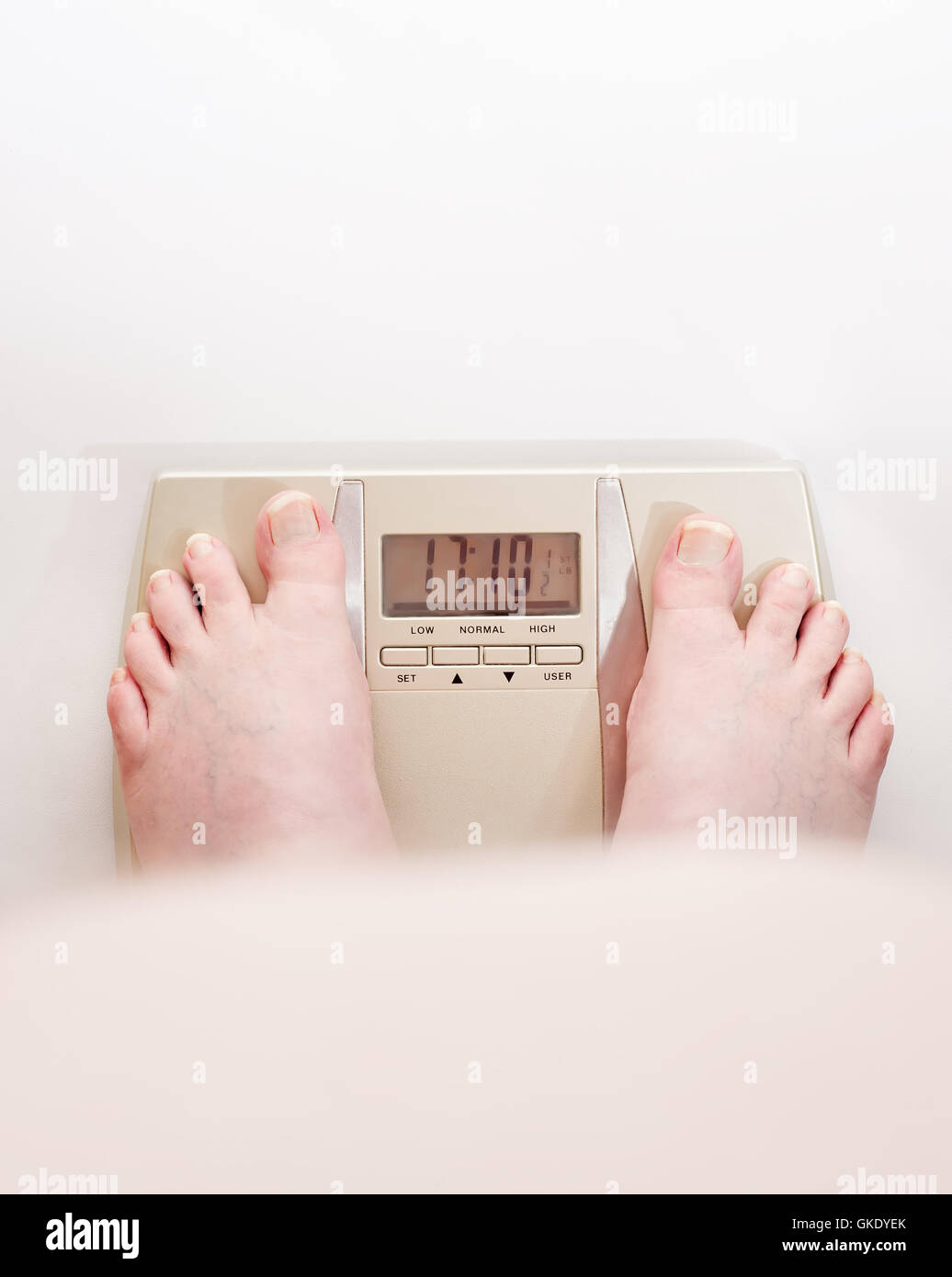 Weighing scales feet hires stock photography and images Alamy