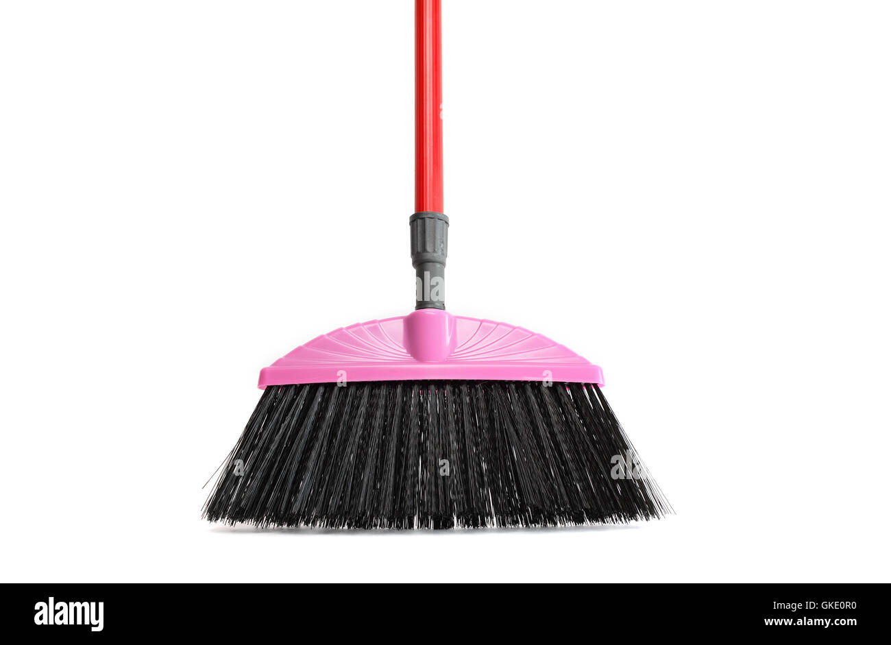 New Pink Broom Stock Photo - Alamy