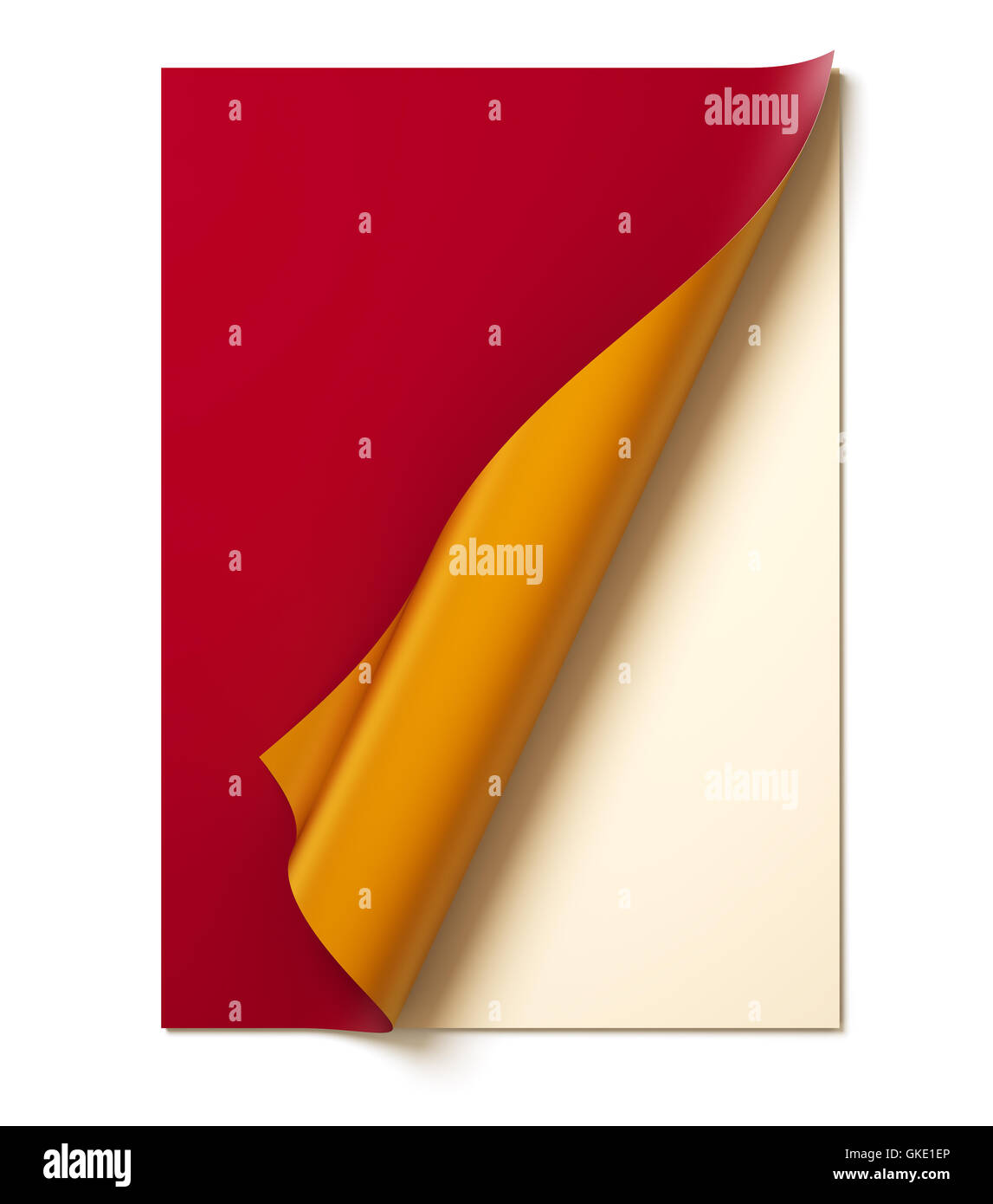 Blank page for design layout Stock Photo - Alamy
