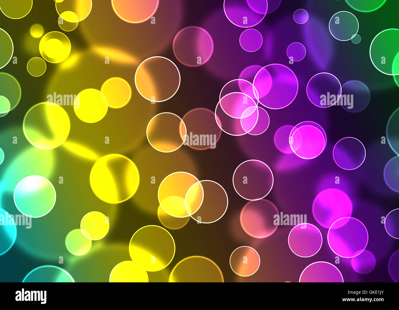 Rainbow bokeh hi-res stock photography and images - Alamy