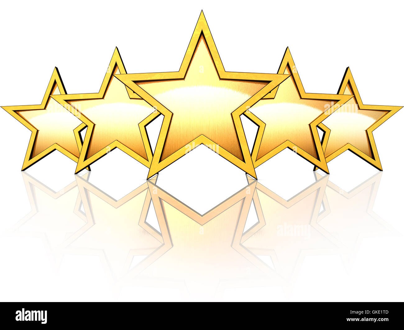 starling valuation stars Stock Photo