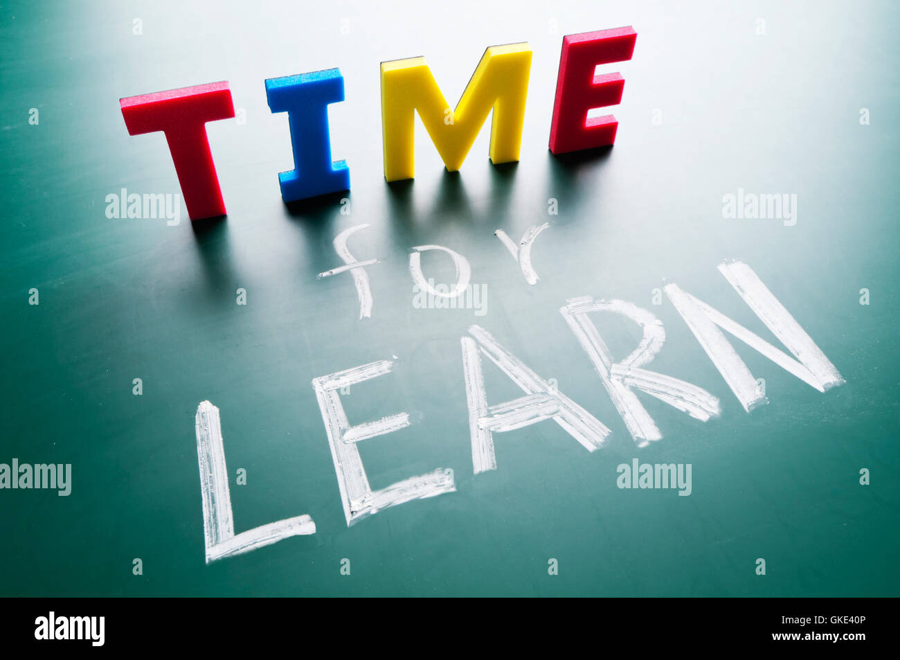Time for learn Stock Photo Alamy