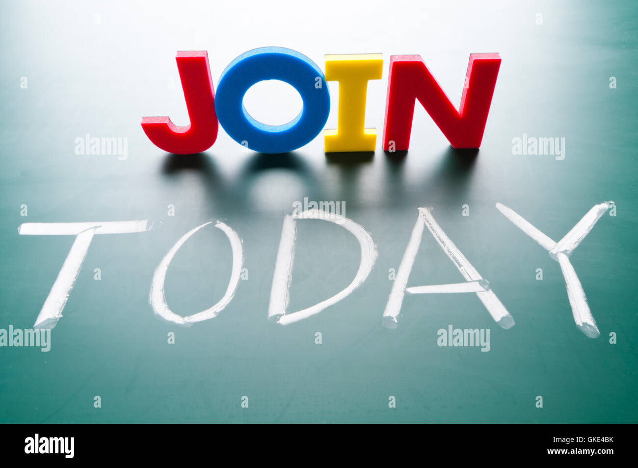 Join today concept Stock Photo - Alamy