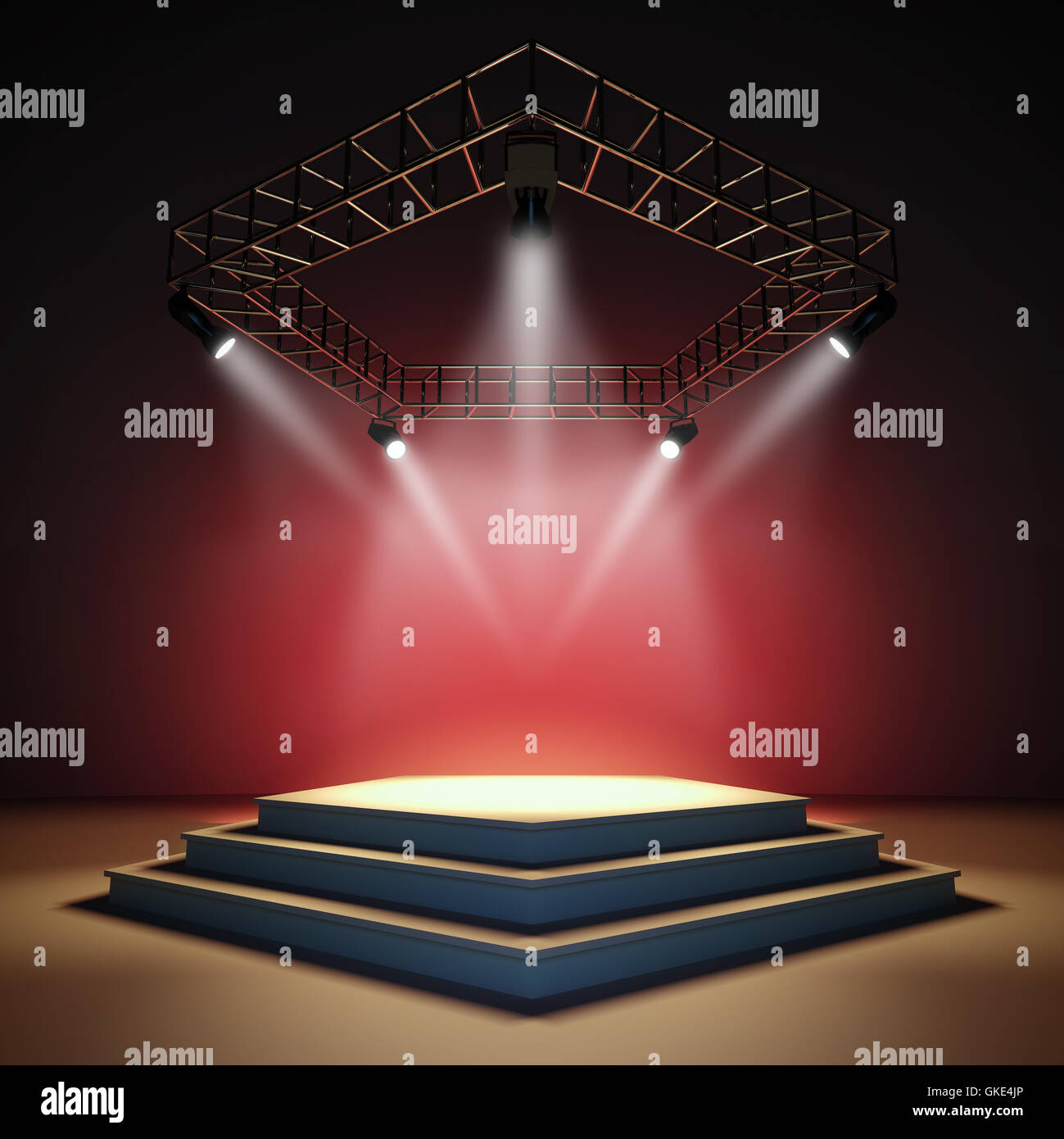 Empty stage of a nightclub hi-res stock photography and images - Alamy