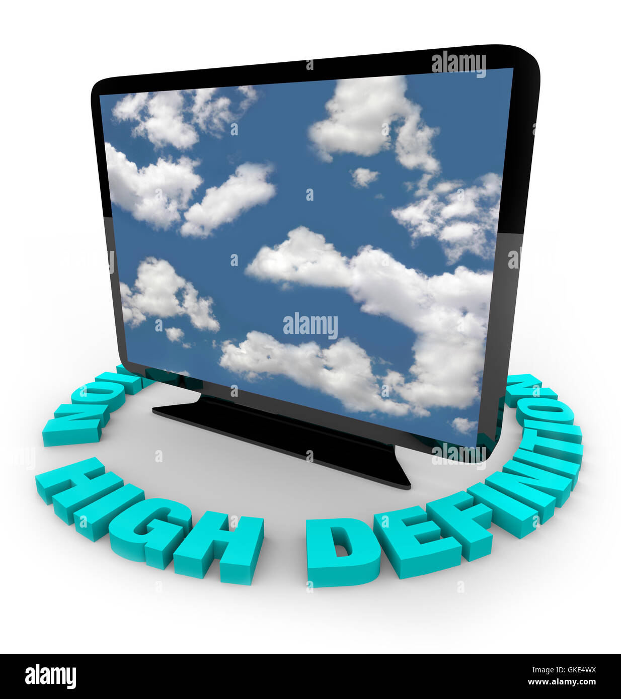 HDTV Television High Definition Stock Photo Alamy