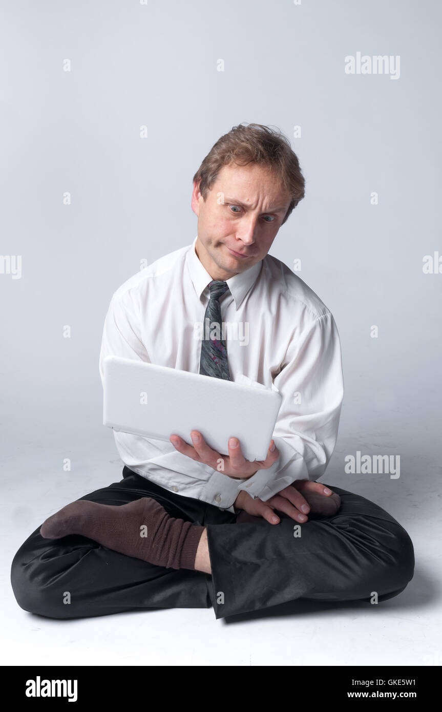 Business people yoga in office hi-res stock photography and images - Alamy