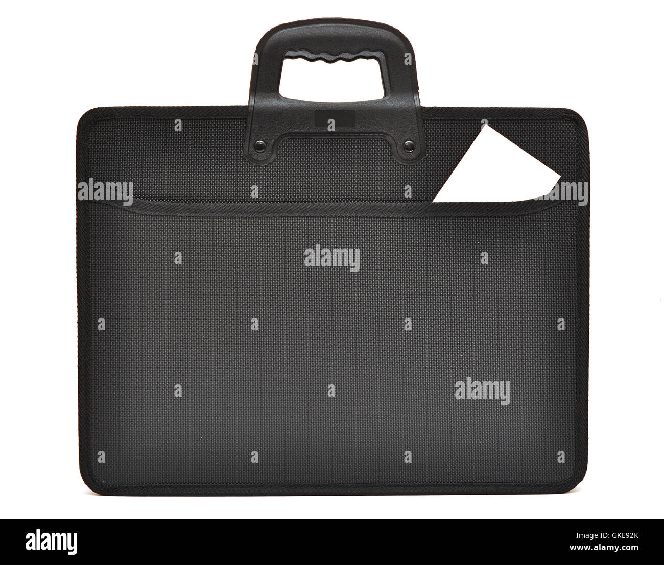 Black business briefcase Stock Photo Alamy