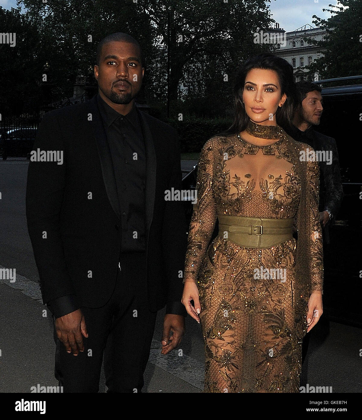 Kim Kardashian And Kanye West Attend Vogue 100th Anniversary