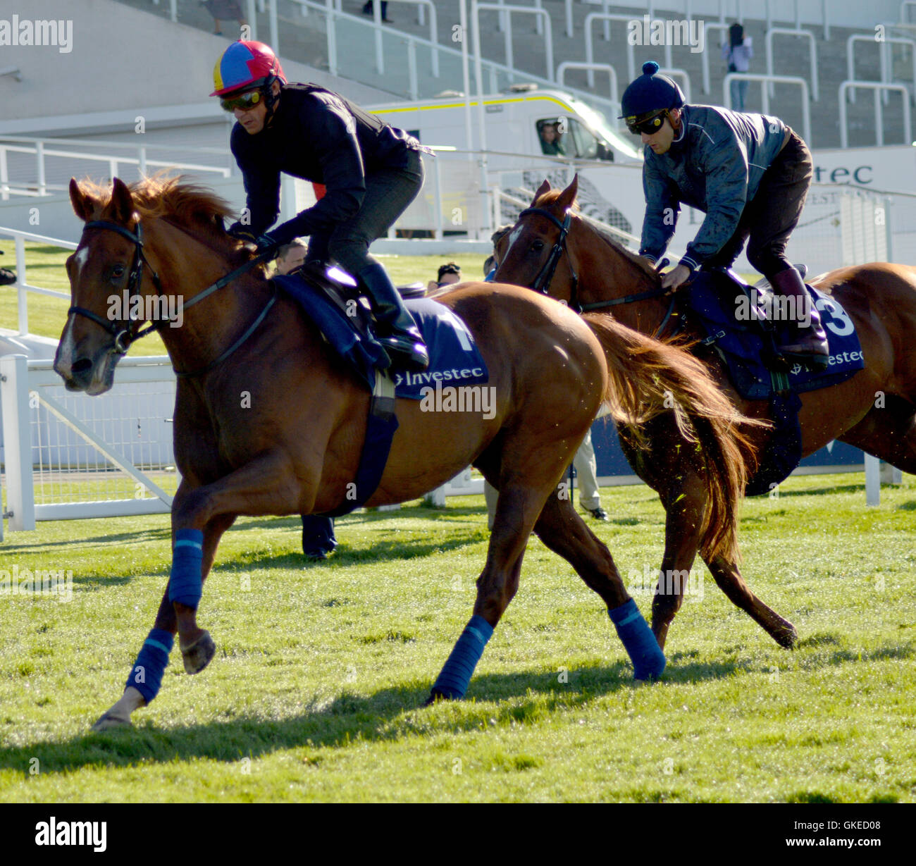 Epsom and its famous racecourse hi-res stock photography and images - Alamy