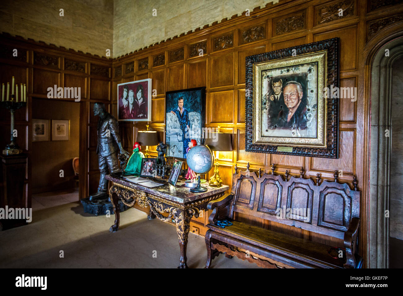 The Playboy Mansion Is The Home Of Playboy Magazine Founder