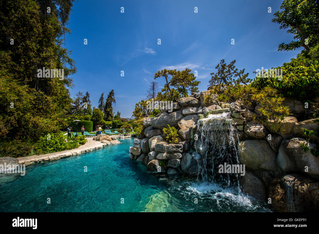 Playboy mansion grotto hires stock photography and images Alamy