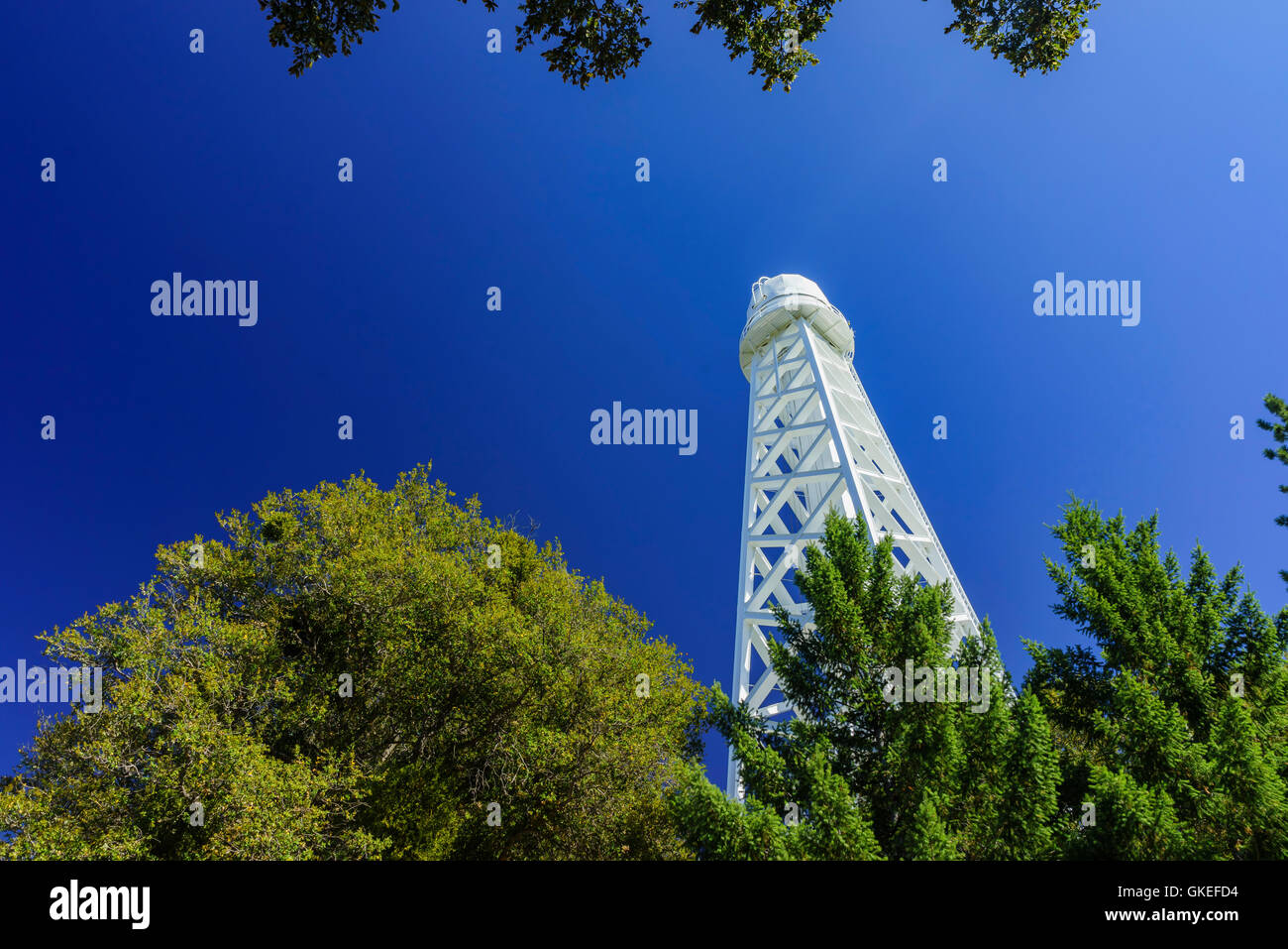 The famous Mount Wilson Observatory of Los Angeles Stock Photo Alamy