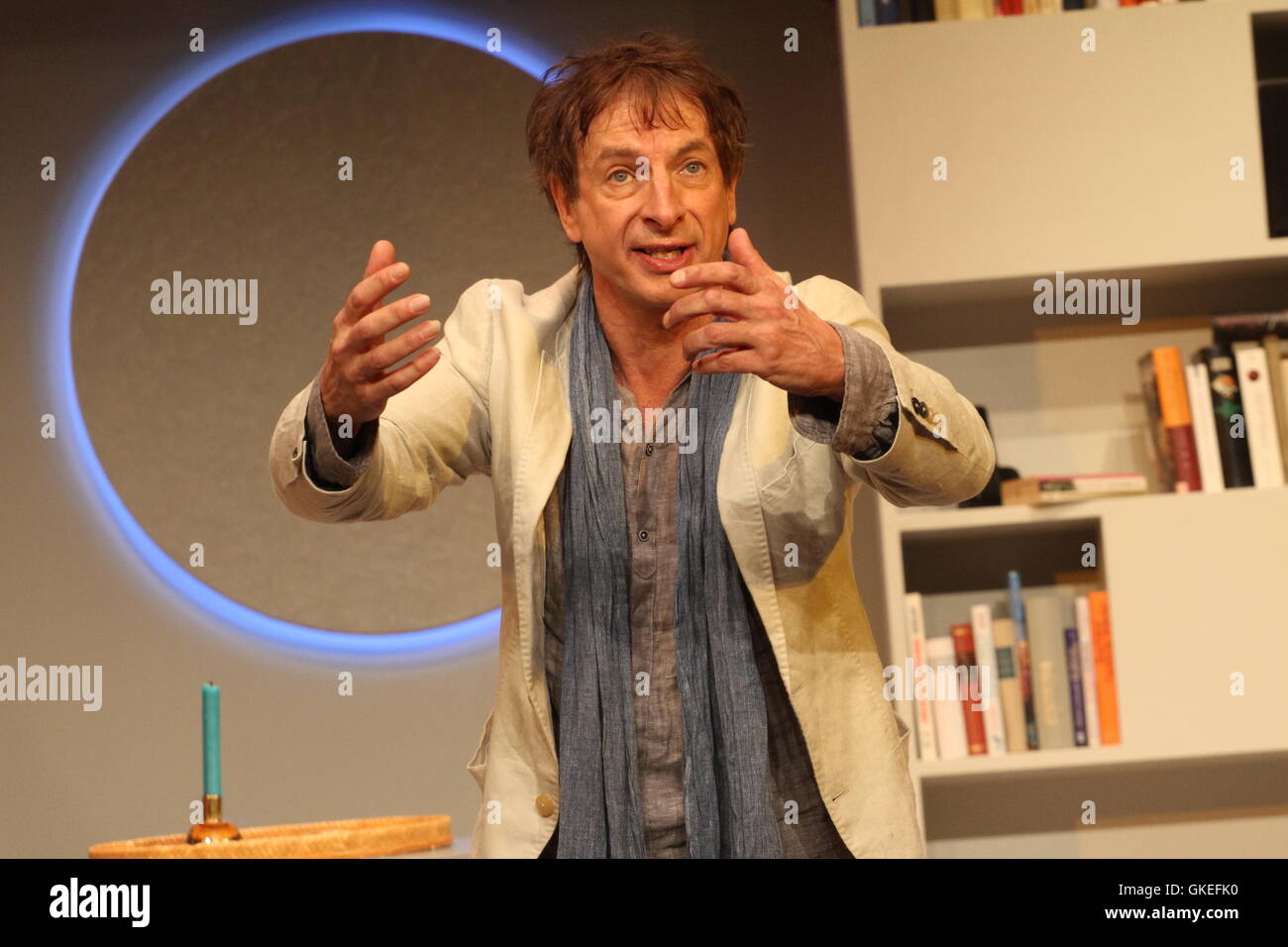 German actor Ingolf Lück takes part at 'Das Abschiedsdinner' at theatre ...