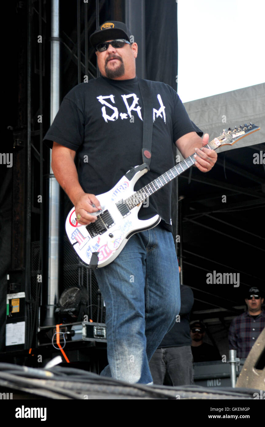 Rock on the Range 2016 Music Festival at MAPFRE Stadium in Columbus, OH, USA on May 22, 2016  Featuring: Pennywise Where: Columbus, Ohio, United States When: 22 May 2016 Stock Photo