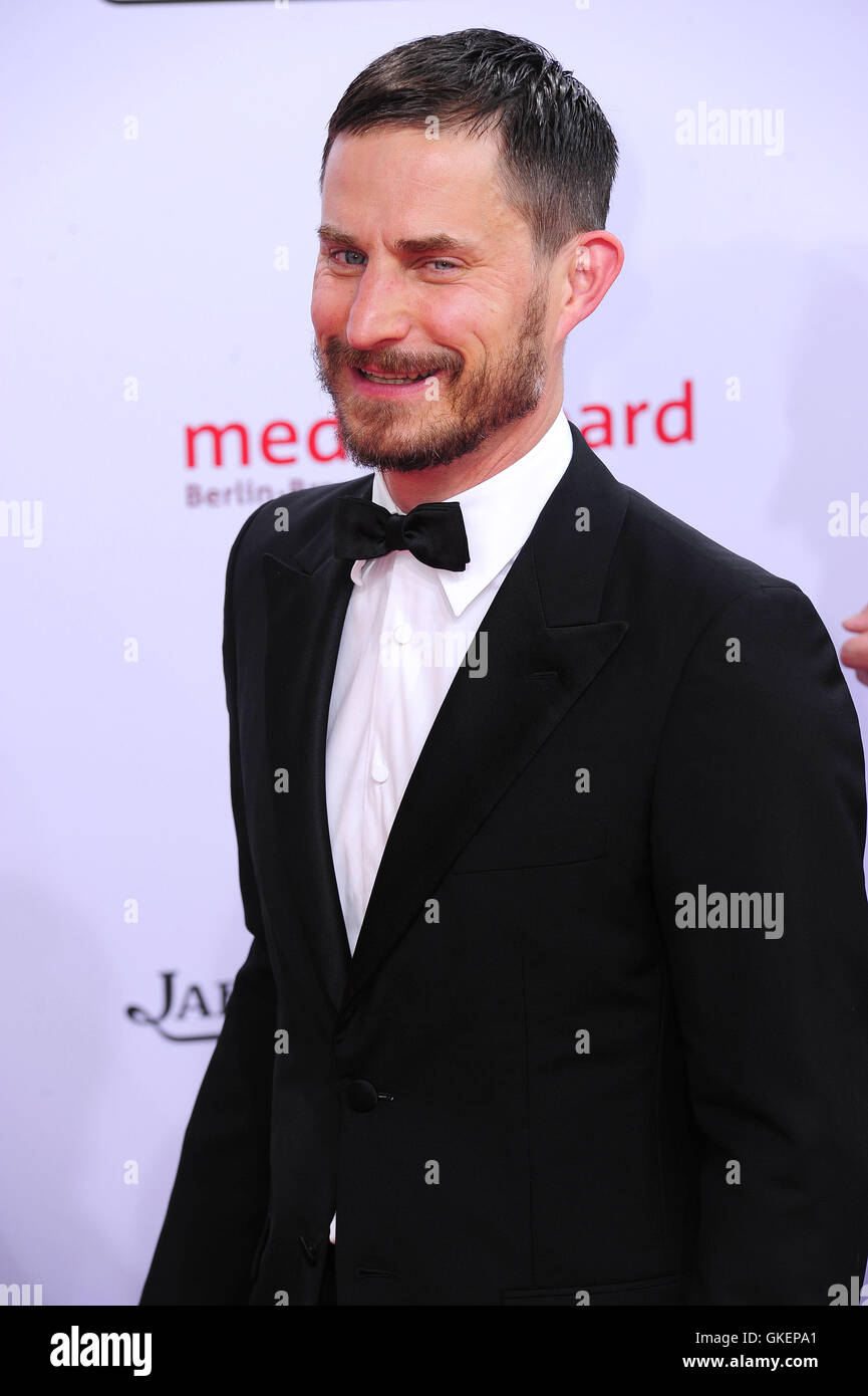 Deutscher Filmpreis 2016 at Messe Berlin Arrivals. Featuring Clemens