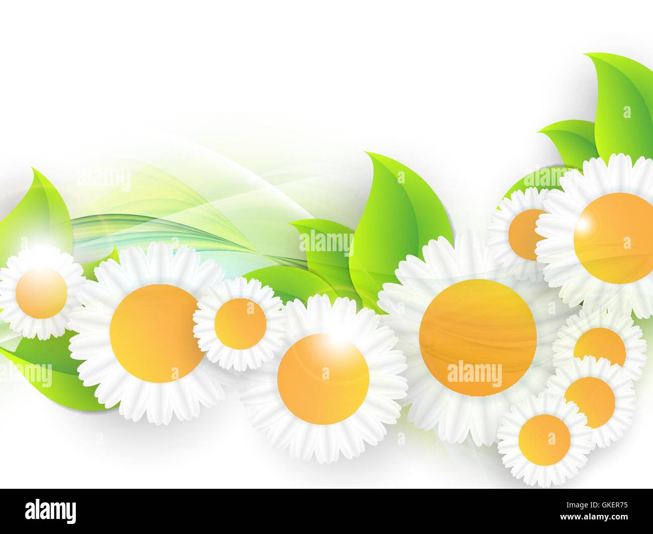 bright summer vector background Stock Vector Image & Art - Alamy