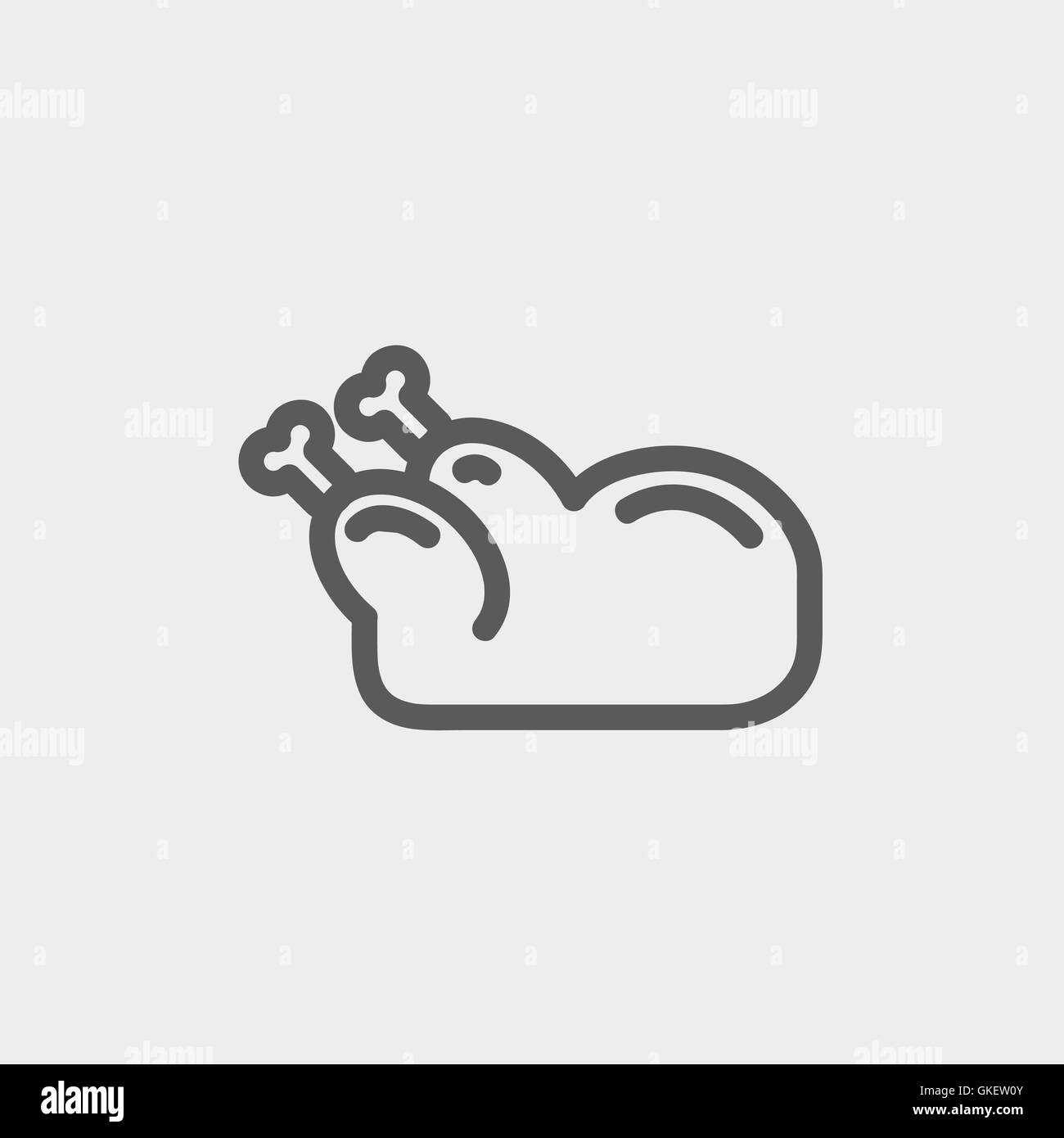 Healthy chicken Stock Vector Images - Alamy