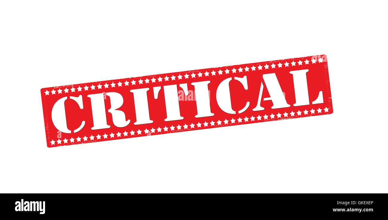 Critical Stock Vector Images - Alamy