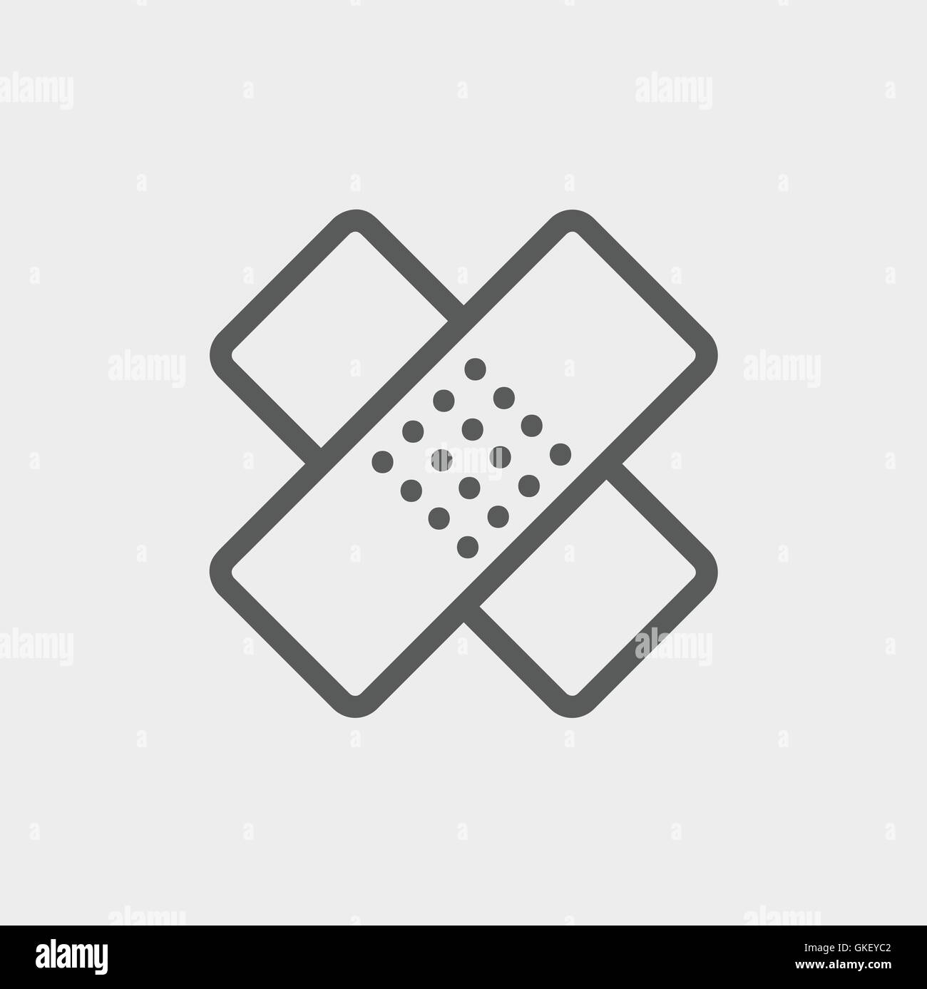 Band bandage Black and White Stock Photos & Images - Alamy