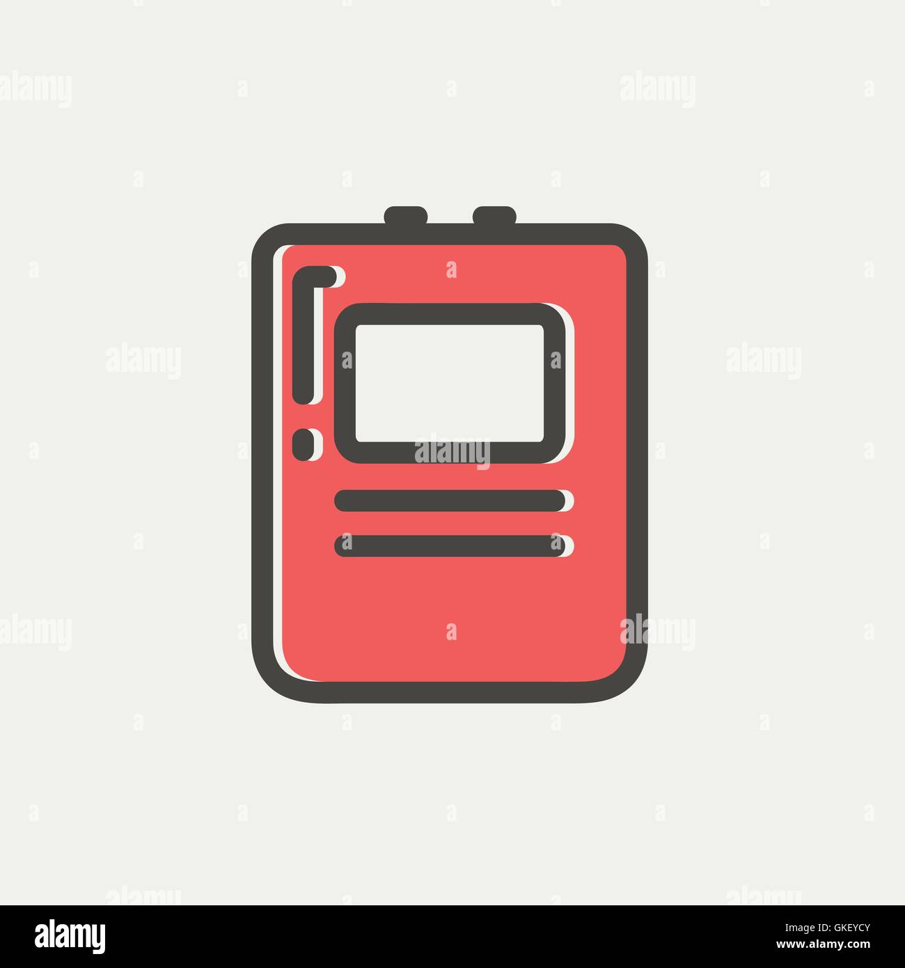 External heart defibrillator icon Stock Vector Images - Alamy