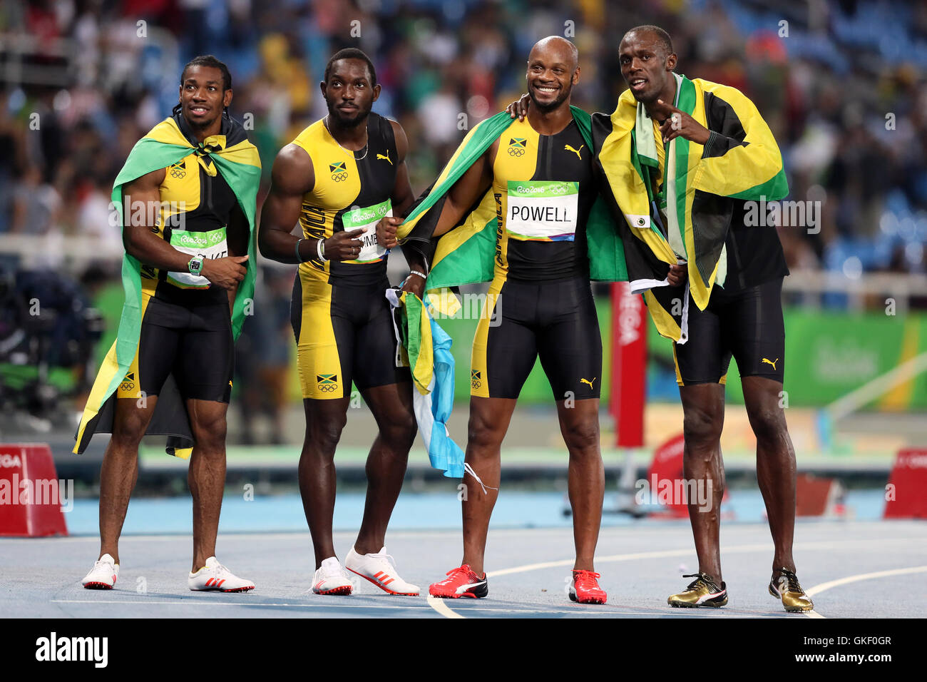 Olympic 100M Gold Medal World sprint champion and Olympic 100m gold