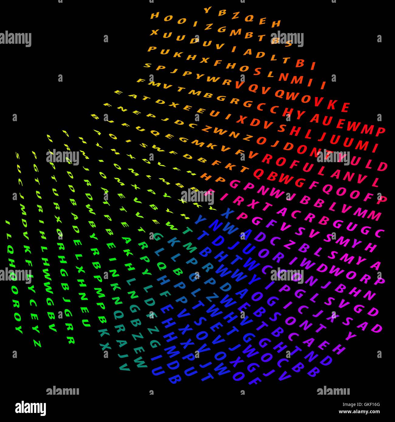 Abstract colorful vector of alphabet - background Stock Vector Image ...