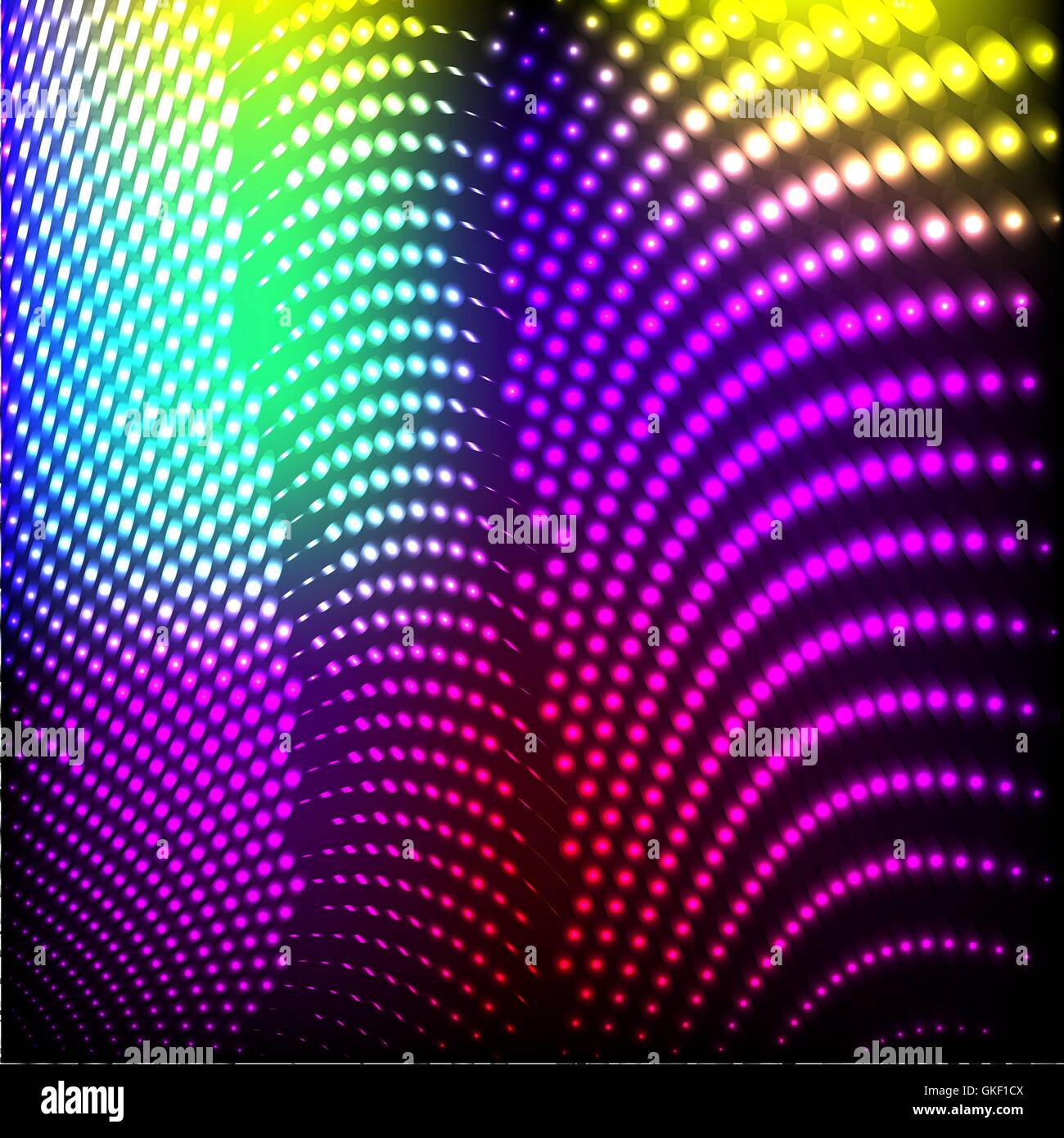 Colorful glowing stripes black background Stock Vector Images - Alamy
