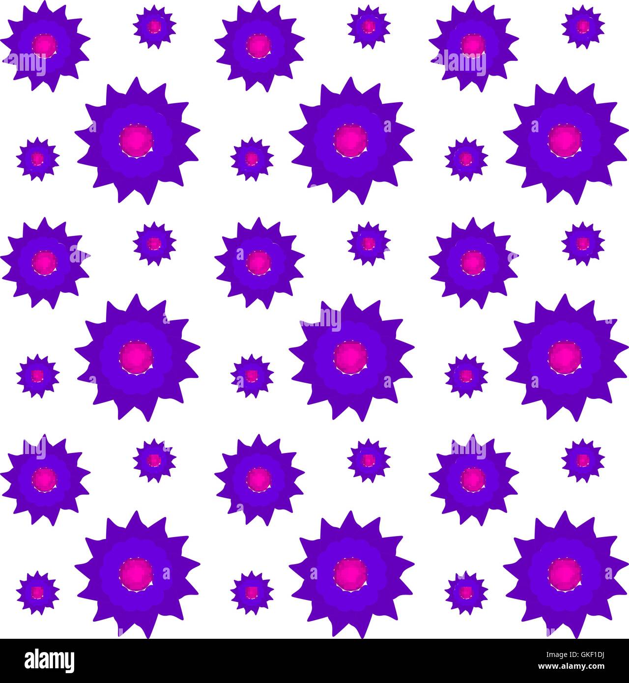 Set of Vector Flowers Stock Vector Image & Art - Alamy