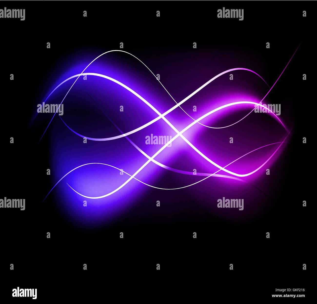 Blurry abstract purple light effect background Stock Vector Image & Art
