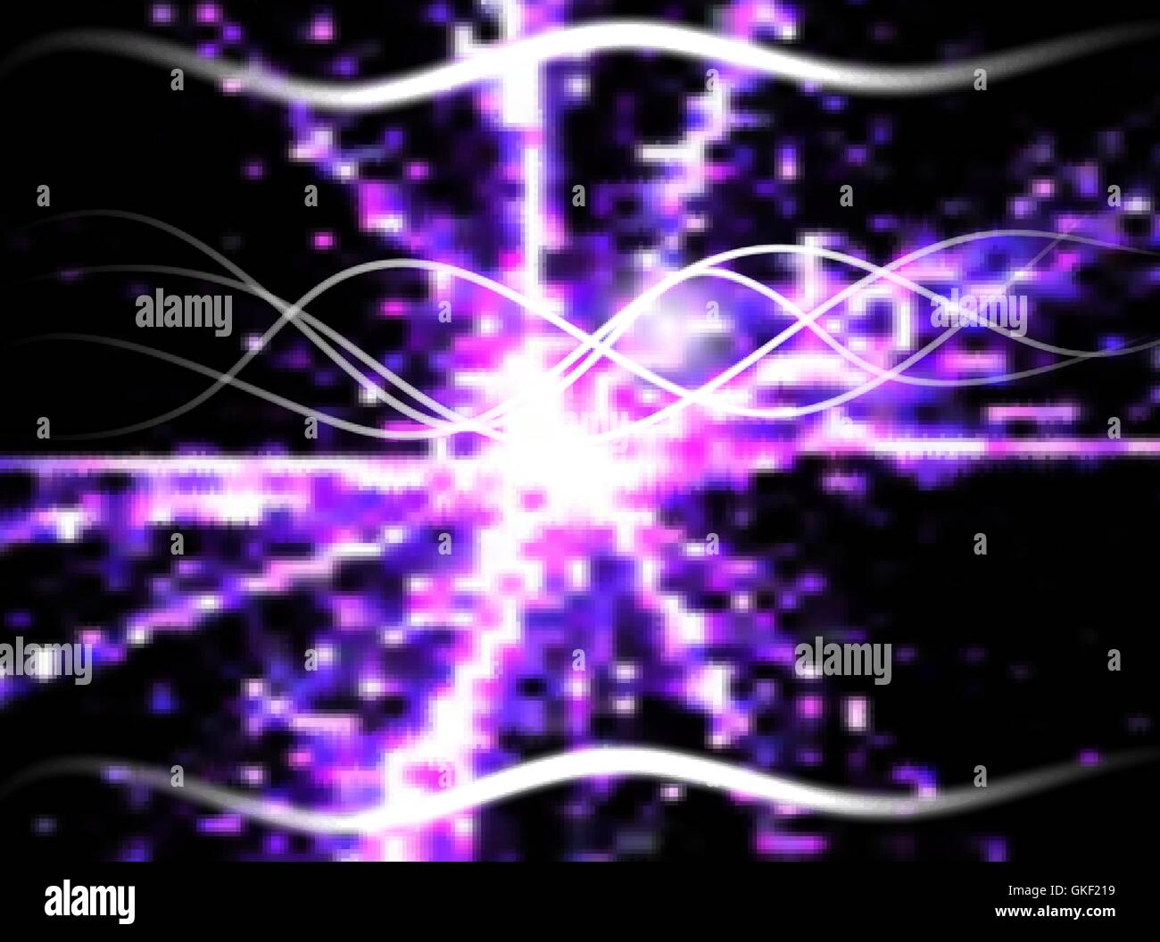 Blurry abstract purple light effect background Stock Vector Image & Art