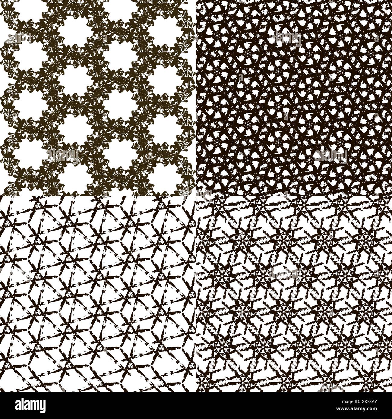 set pattern - geometric simple modern texture for your design Stock ...