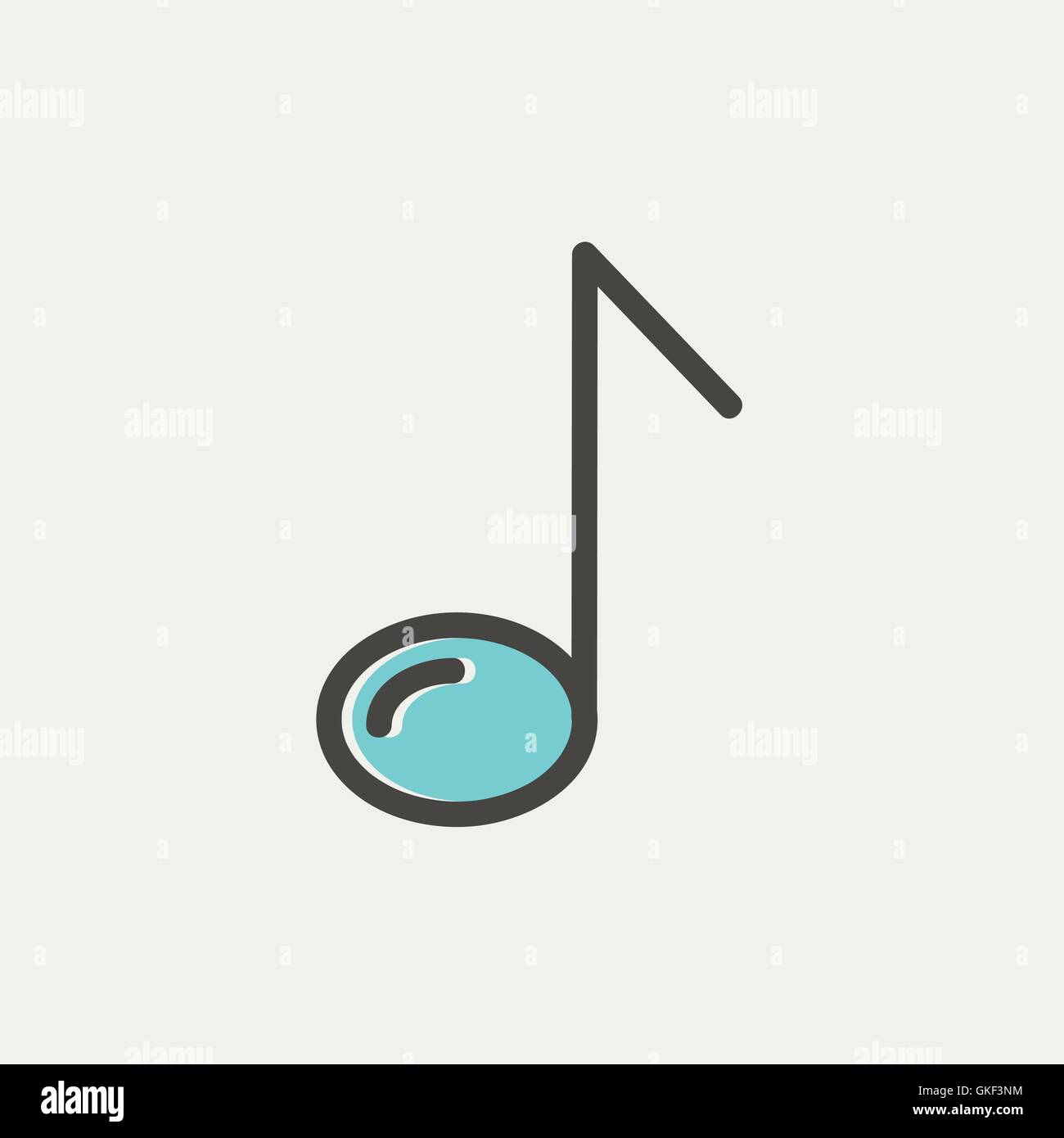 Eight note hi-res stock photography and images - Alamy