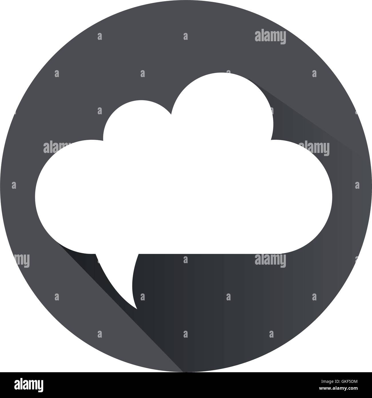 thought bubble icon Stock Vector Image & Art - Alamy