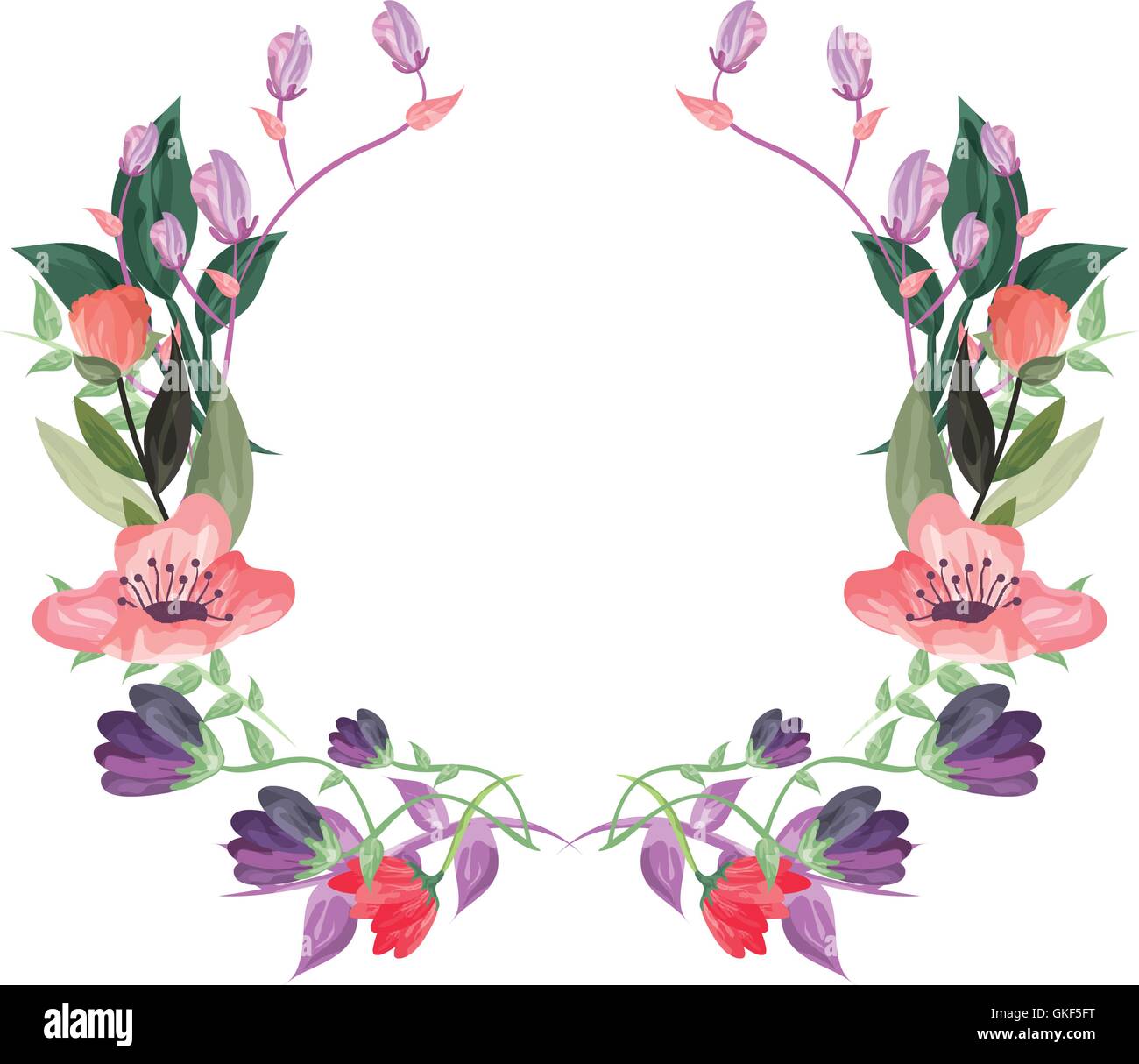 flower frame icon Stock Vector Image & Art - Alamy