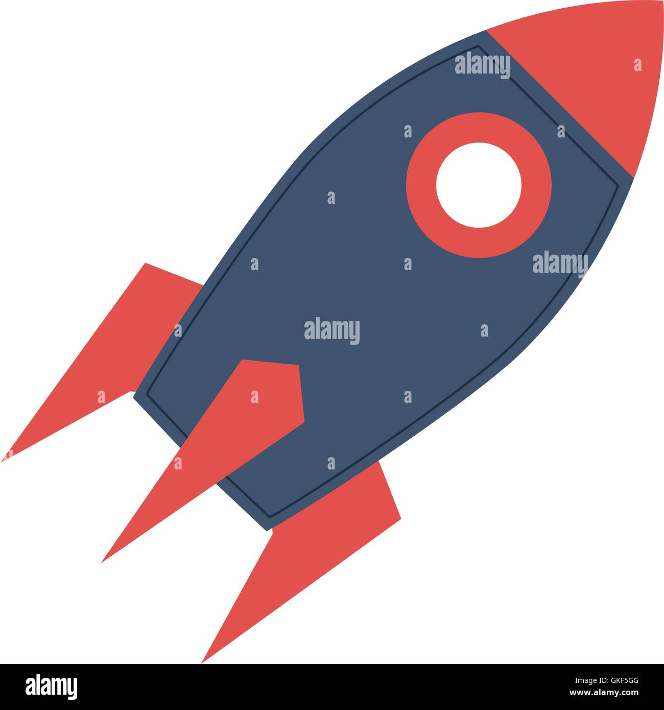 colorful toy rocket icon Stock Vector Image & Art - Alamy