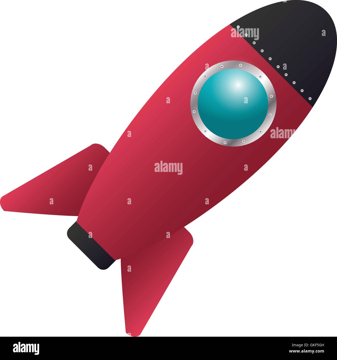 colorful toy rocket icon Stock Vector Image & Art - Alamy